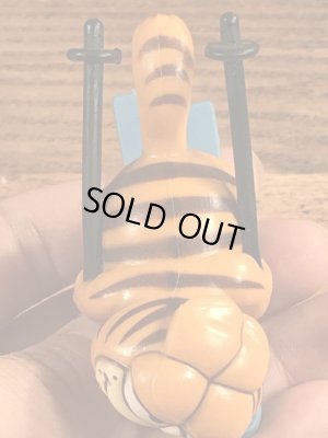 スキーのガーフィールドのビンテージPVCフィギュア