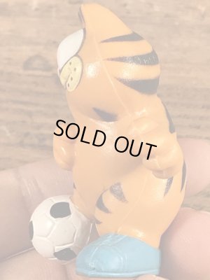 サッカーのガーフィールドのビンテージPVCフィギュア