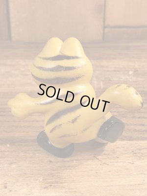 サッカーのガーフィールドのヴィンテージPVC製フィギュア