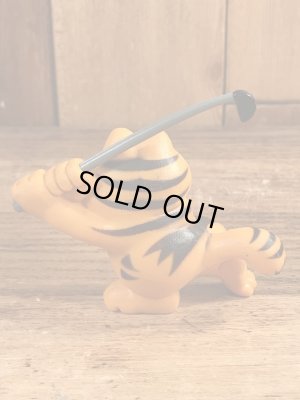 ゴルフのガーフィールドのヴィンテージPVC製フィギュア