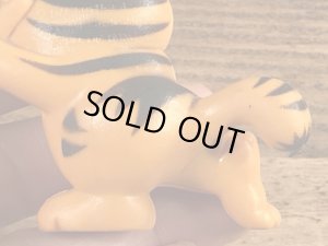 ゴルフのガーフィールドのヴィンテージPVC製フィギュア