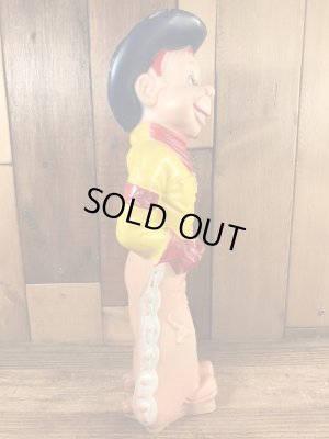 ハウディードゥーディーのソフビ製のビンテージスクイーズドール