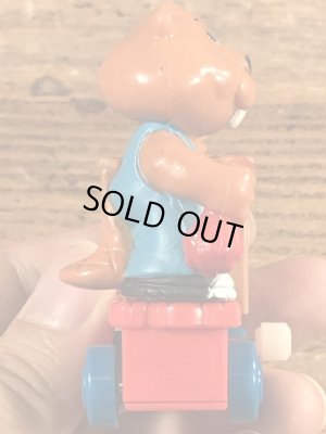 The Get Along GangのBingo Beaverのヴィンテージゼンマイ式トイ