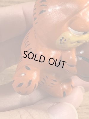 バスケットボールのガーフィールドのヴィンテージセラミックフィギュア