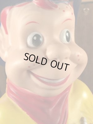 ハウディードゥーディーのソフビ製のビンテージスクイーズドール