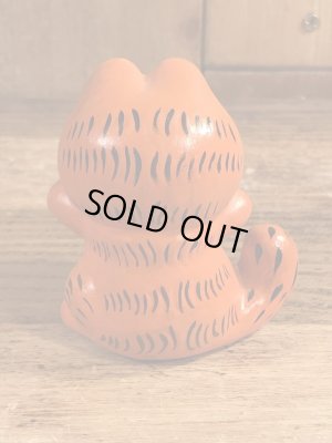 バスケットボールのガーフィールドのヴィンテージセラミックフィギュア