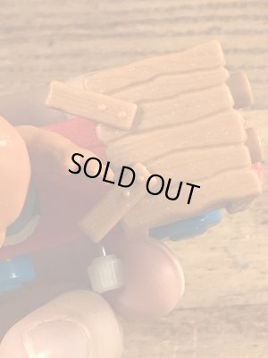 The Get Along GangのBingo Beaverのヴィンテージゼンマイ式トイ