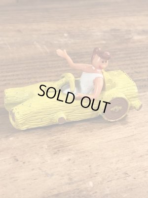 フリントストーンのウィルマのビンテージミニカー