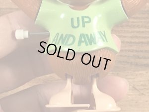 シャツテイルズのオラウータンのヴィンテージゼンマイ式トイ