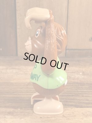 シャツテイルズのオラウータンのヴィンテージゼンマイ式トイ