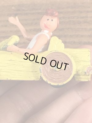 フリントストーンのウィルマのヴィンテージダイキャストミニカー