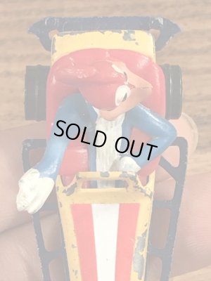 ウッドペッカーのダイキャスト製のビンテージミニカー