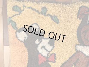 ハンナバーベラのヨギベアのビンテージラグマット