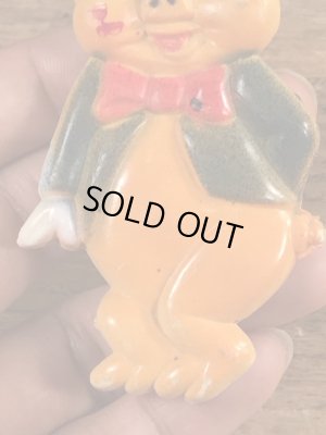 Looney Tunesのポーキーピッグのヴィンテージトイ