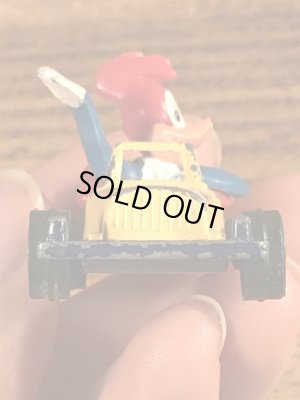 ウッドペッカーのダイキャスト製のビンテージミニカー