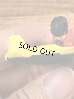 ポパイのオリーブのヴィンテージ飛行機型トイ