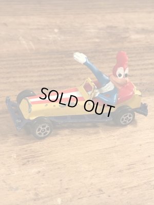 ウッドペッカーのダイキャスト製のビンテージミニカー