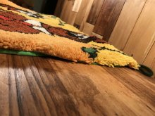 他の写真2: Hanna Barbera “Yogi Bear & Boo Boo” Wall Rug　ヨギベア　ビンテージ　ラグマット　ハンナバーベラ　60〜70年代