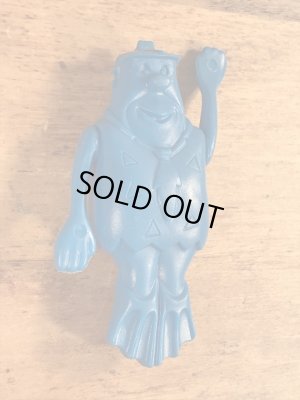 フリントストーンのフレッドのビンテージプラスチックトイ