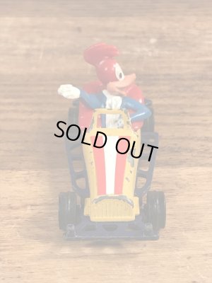 ウッドペッカーのダイキャスト製のビンテージミニカー