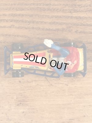 ウッドペッカーのダイキャスト製のビンテージミニカー