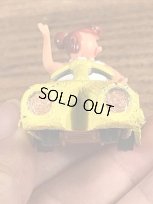 フリントストーンのウィルマのヴィンテージダイキャストミニカー