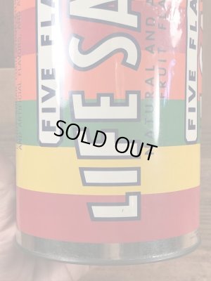 Life Saversの缶のヴィンテージコインバンク