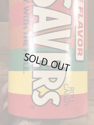 ライフセーバーズの缶のヴィンテージコインバンク