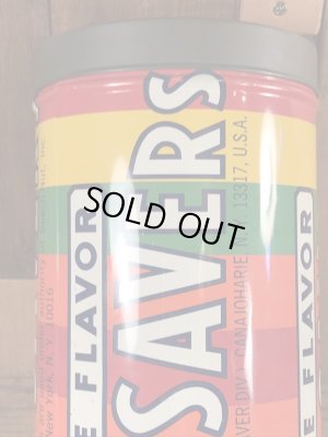 ライフセーバーズのブリキ製のビンテージ貯金箱