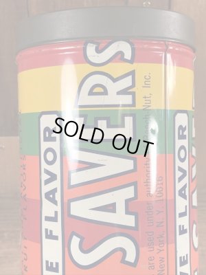 ライフセーバーズのブリキ製のビンテージ貯金箱