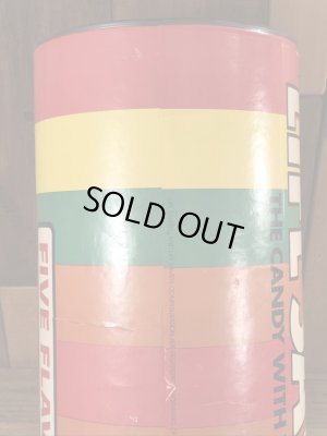 ライフセーバーズの缶のビンテージ貯金箱