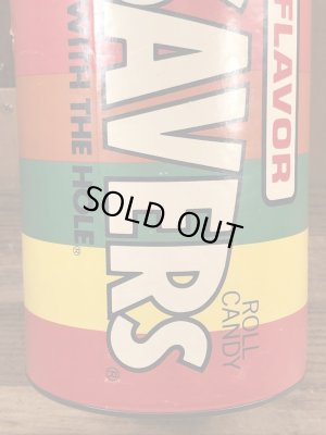 ライフセーバーズの缶のヴィンテージコインバンク