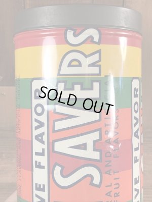 ライフセーバーズのブリキ製のビンテージ貯金箱