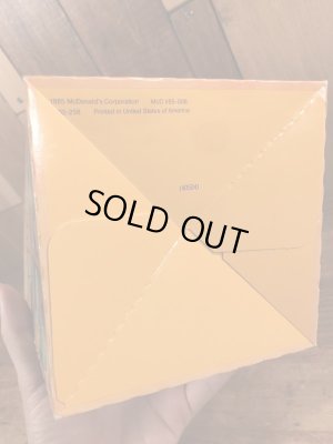 マクドナルドの80年代頃のヴィンテージハッピーミールトイボックス