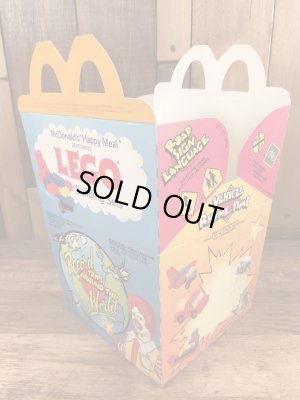 マクドナルドのLego Building Setsのビンテージハッピーミールトイボックス