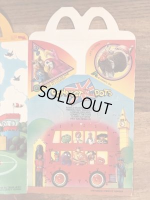 マクドナルドの80年代頃のヴィンテージハッピーミールトイボックス