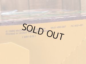 マクドナルドのLittle Engineerのビンテージハッピーミールトイボックス