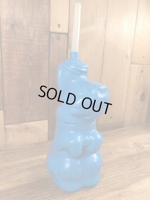 わんぱくデニスの犬のラフのビンテージドリンクボトル