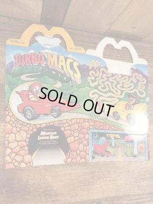 マクドナルドのTurbo Macsのビンテージハッピーミールトイボックス