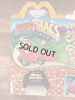 マクドナルドのTurbo Macsのビンテージハッピーミールトイボックス