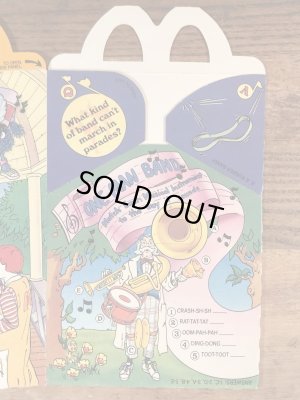 マクドナルドの80年代頃のヴィンテージハッピーミールトイボックス