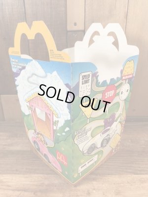 マクドナルドの80年代頃のヴィンテージハッピーミールトイボックス