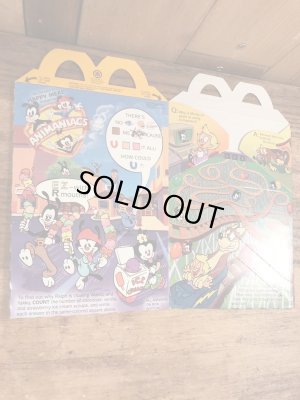 マクドナルドのAnimaniacsのビンテージハッピーミールトイボックス