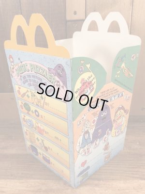 マクドナルドの80年代頃のヴィンテージハッピーミールトイボックス