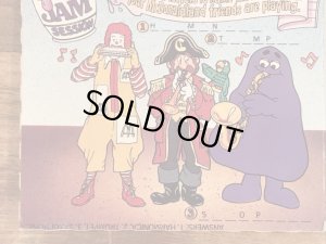 マクドナルドのBandのビンテージハッピーミールトイボックス