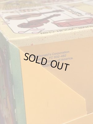 マクドナルドのBandのビンテージハッピーミールトイボックス