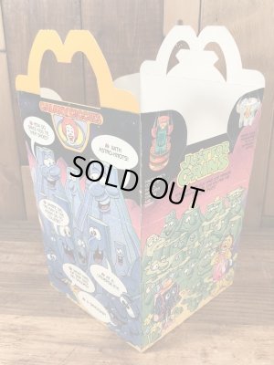 マクドナルドのニューフードチェンジャブルズのヴィンテージハッピーミールトイボックス