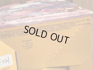 マクドナルドのAnimaniacsのビンテージハッピーミールトイボックス