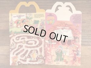 マクドナルドのフラグルロックのヴィンテージハッピーミールトイボックス