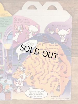 マクドナルドのアニマニアックスのヴィンテージハッピーミールトイボックス